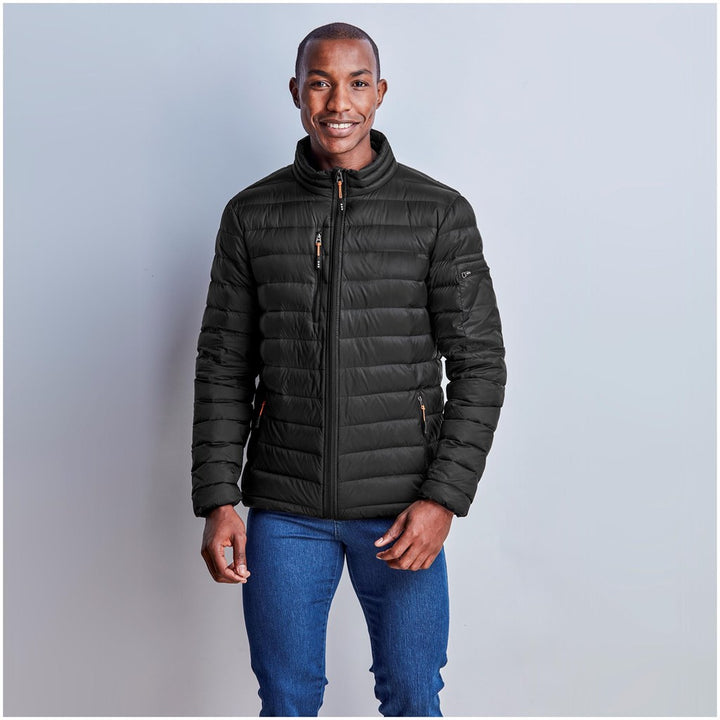 Mens Scotia Light Down Jacket - Black | Corporate Clothing | Just Brand