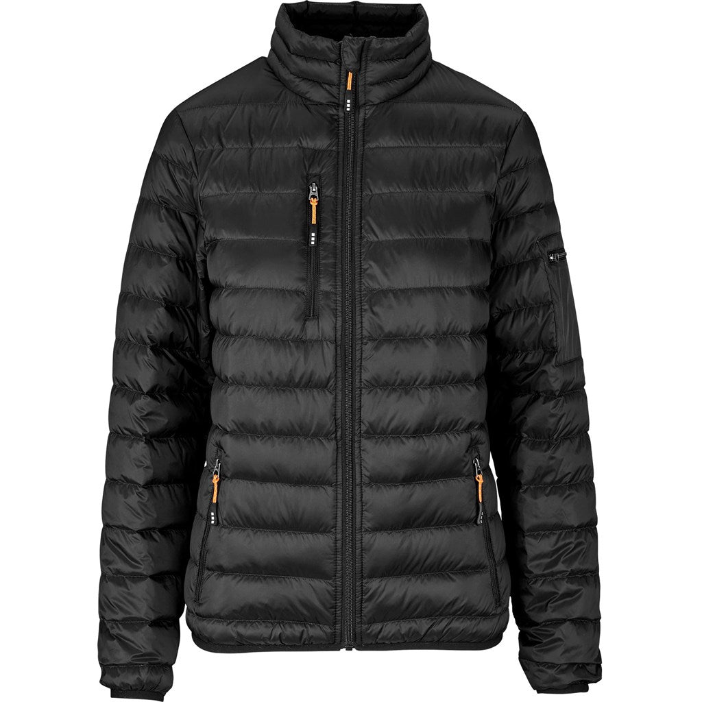 Ladies Scotia Light Down Jacket - Black | Corporate Clothing | Just Brand