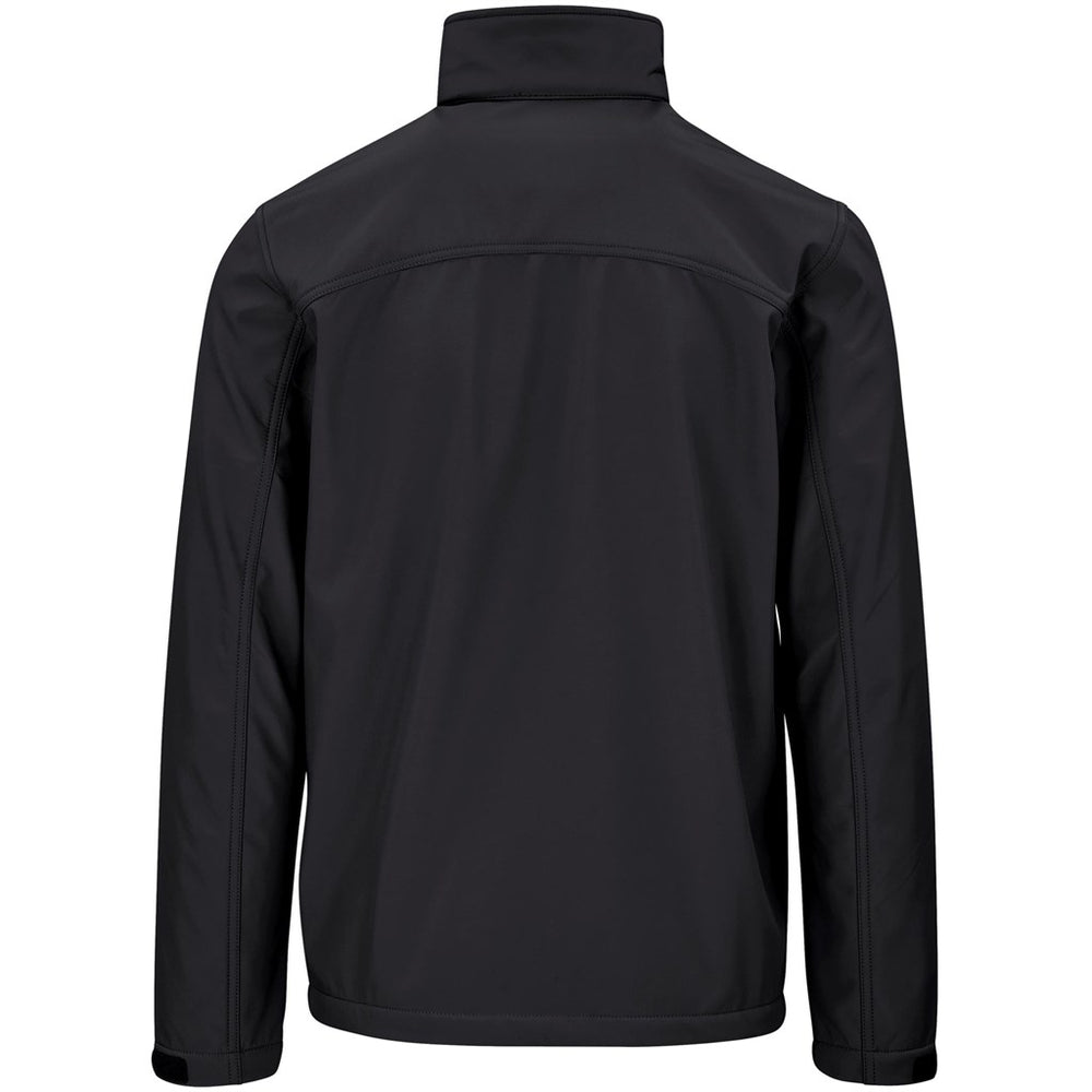 Mens Maxson Softshell Jacket - Black | Corporate Clothing | Just Brand