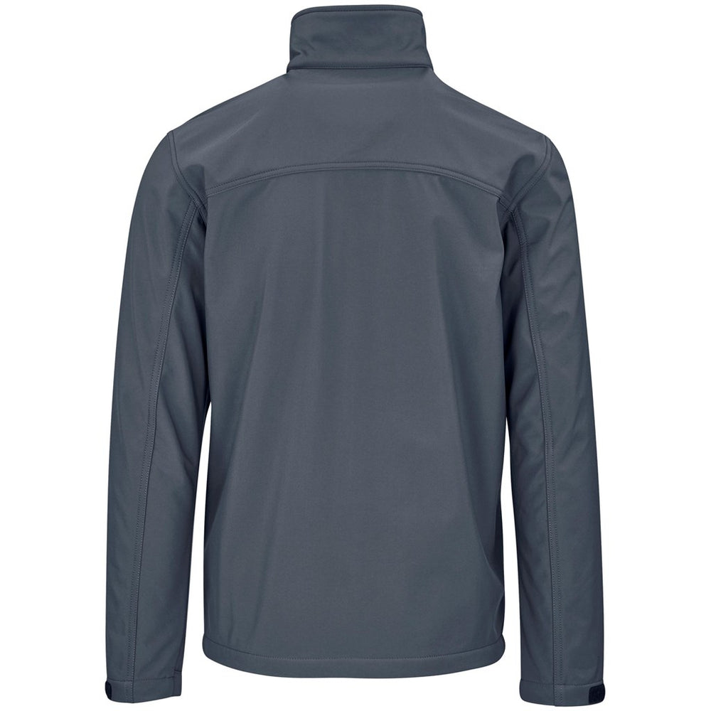 Mens Maxson Softshell Jacket - Grey | Corporate Clothing | Just Brand