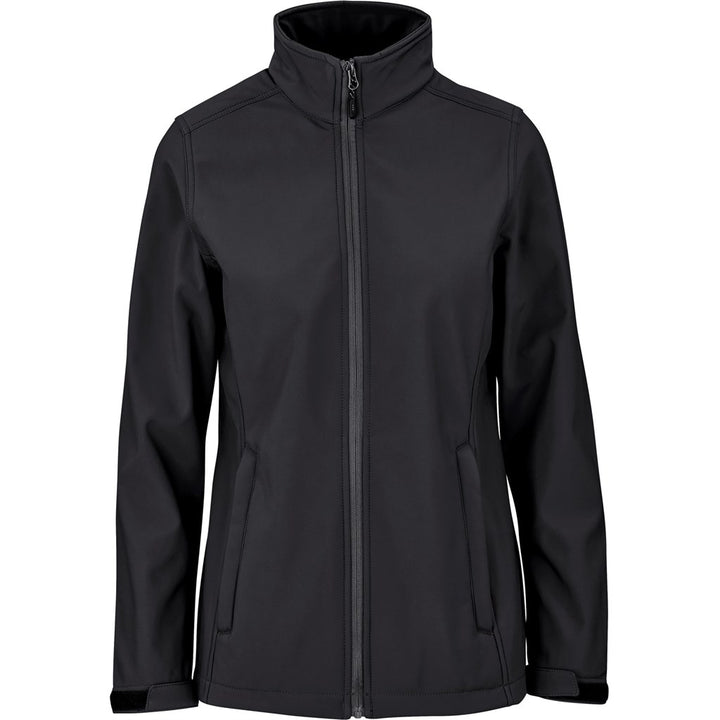 Ladies Maxson Softshell Jacket - Black | Corporate  Clothing | Just Brand