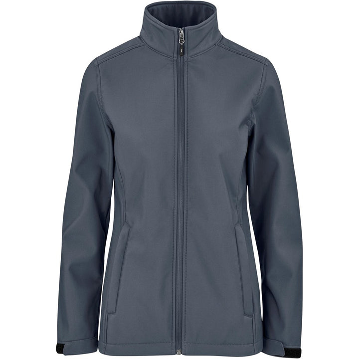 Ladies Maxson Softshell Jacket - Grey | Corporate Clothing | Just Brand