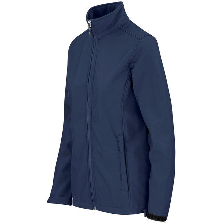 Ladies Maxson Softshell Jacket - Navy | Corporate Clothing | Just Brand