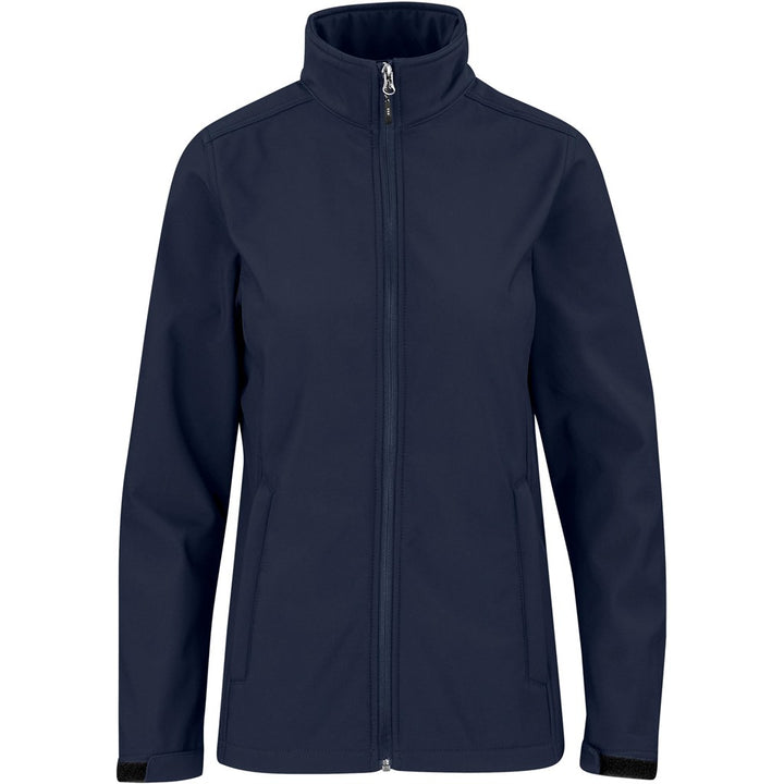 Ladies Maxson Softshell Jacket - Navy | Corporate Clothing | Just Brand