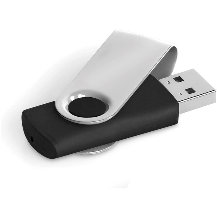 Axis Gyro Black Flash Drive - 4GB