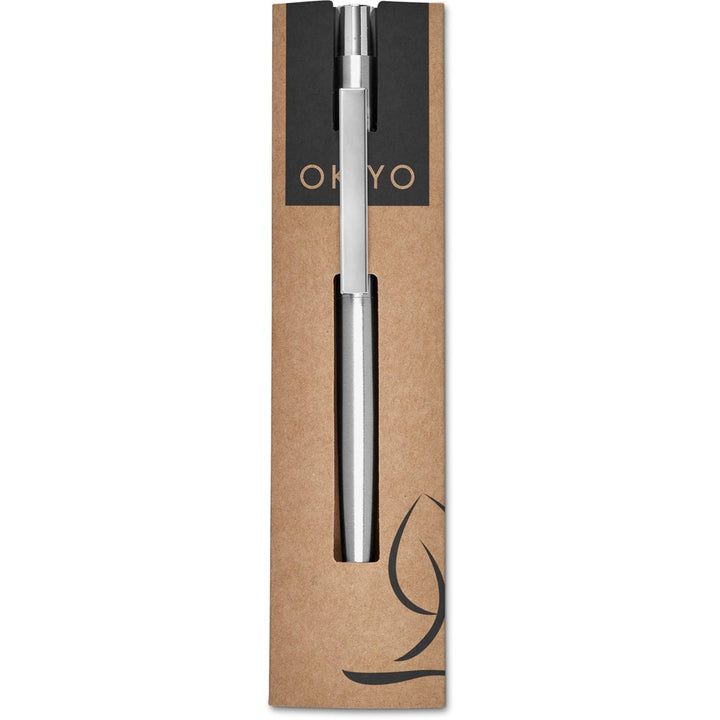 Okiyo Mio Recycled Stainless Steel Ball Pen