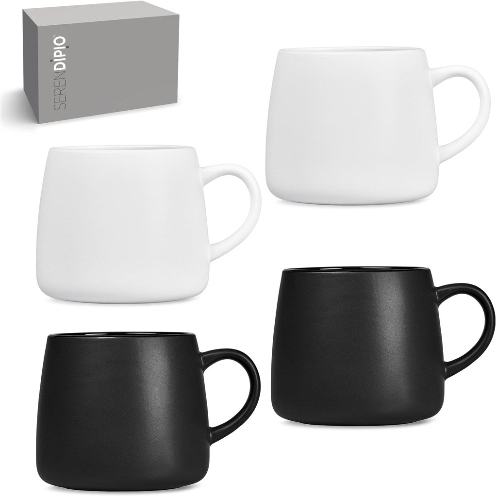 Serendipio Camden Duo Set | engraved custom branded mug | Just Brand