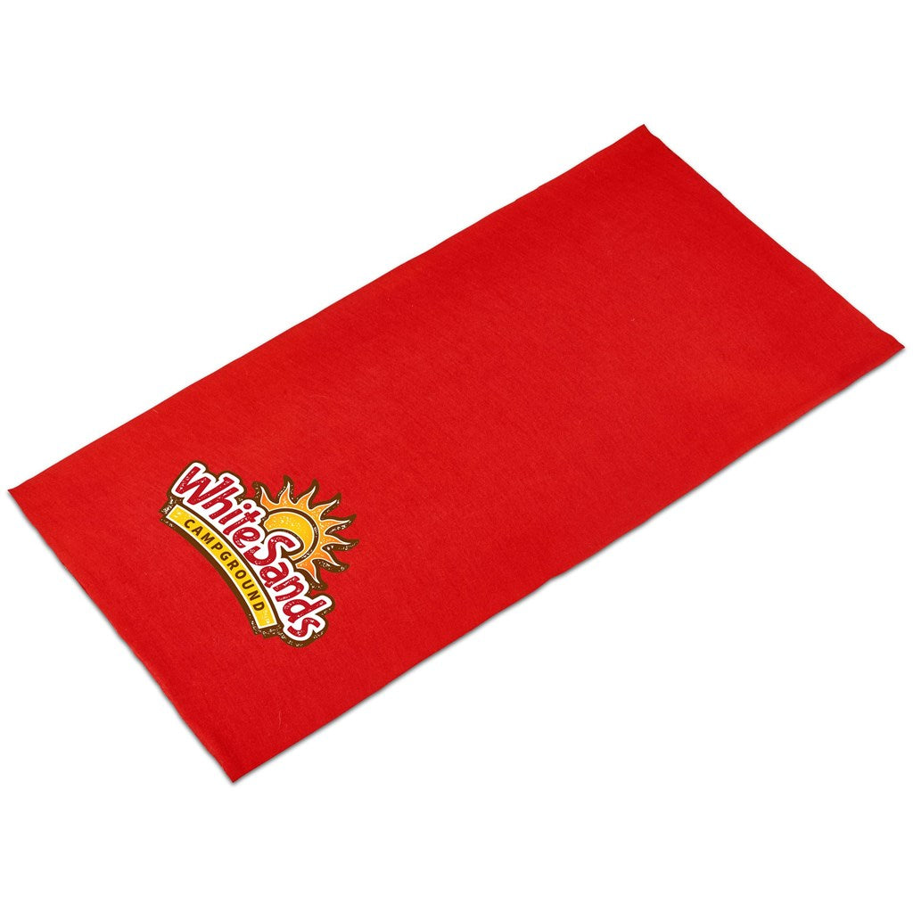 Kids Flexi Tubular Bandana - Red-Kids Multifunctional Headwear-Custom Branded Promotional Items-Just Brand