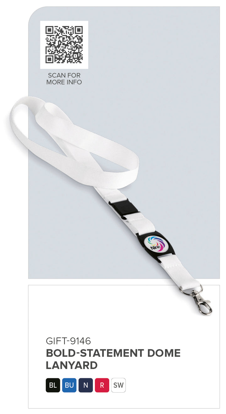 Altitude Bold Statement Dome Lanyard