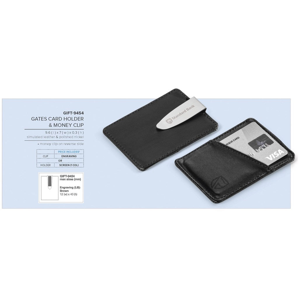 Altitude Gates Card Holder & Money Clip