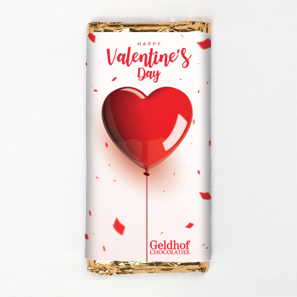 Heart Balloon (90g Slab)-Gifting Occasions-corporate valentines day gifts | valentine's day gifts for employees