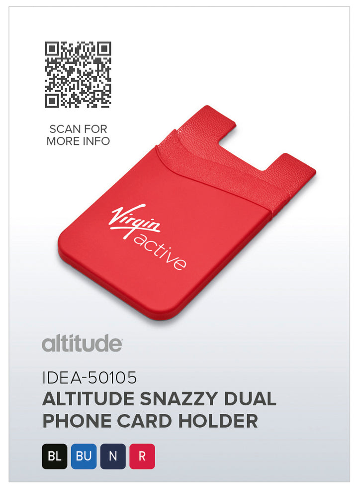 Altitude Snazzy Dual Phone Card Holder