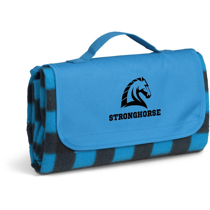 Altitude Everglades Picnic Blanket - Cyan | Custom Branded & Personalised Corporate Gifts | Just Brand