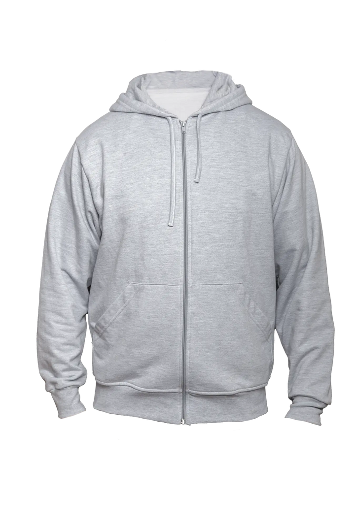 Full Zip Hoodie | 260g | 100% Brushed Cotton Fleece