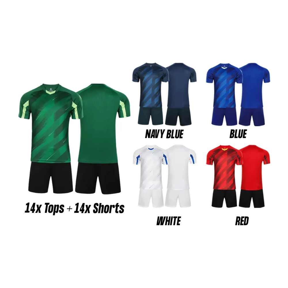 Grip Smart Boy Kids Soccer Kit Set of 14-Soccer Kit | soccer kits for sale | custom soccer kits south africa​-Just Brand