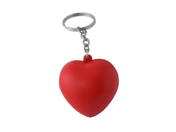 Heart Stress Ball Keyring – Affordable Bulk Valentine's Day Gift