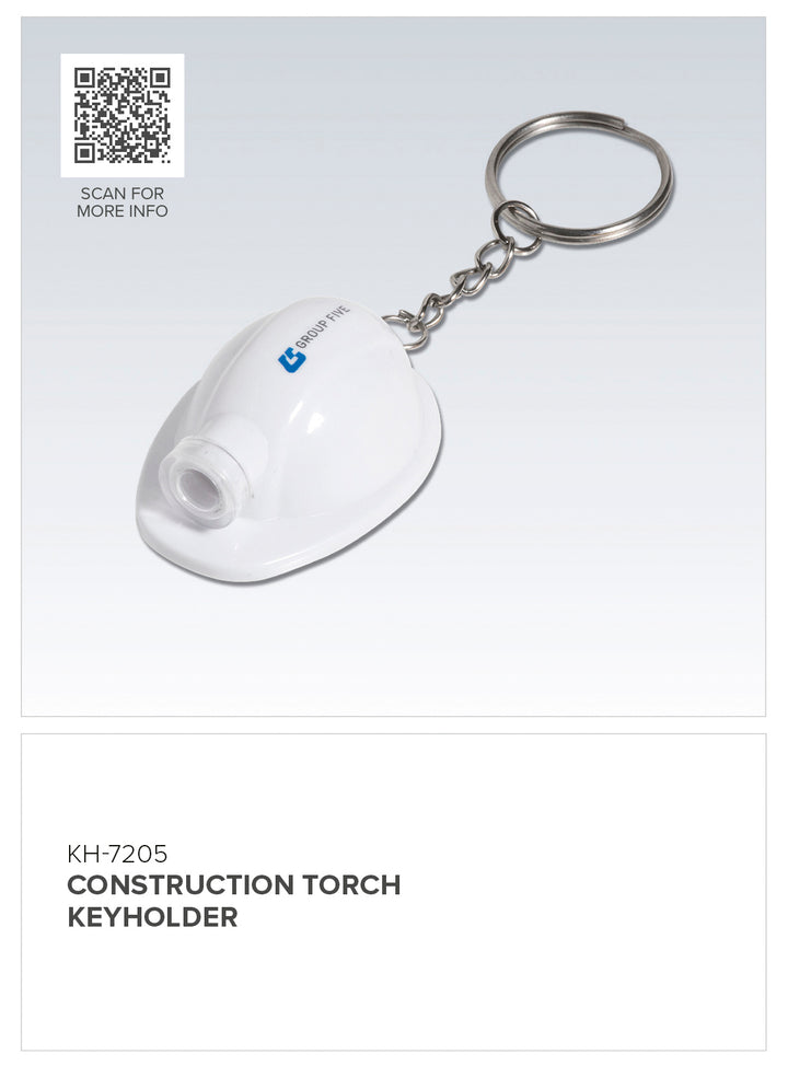 Altitude Construction Torch Keyholder | Custom Branded & Personalised Corporate Gifts | Just Brand