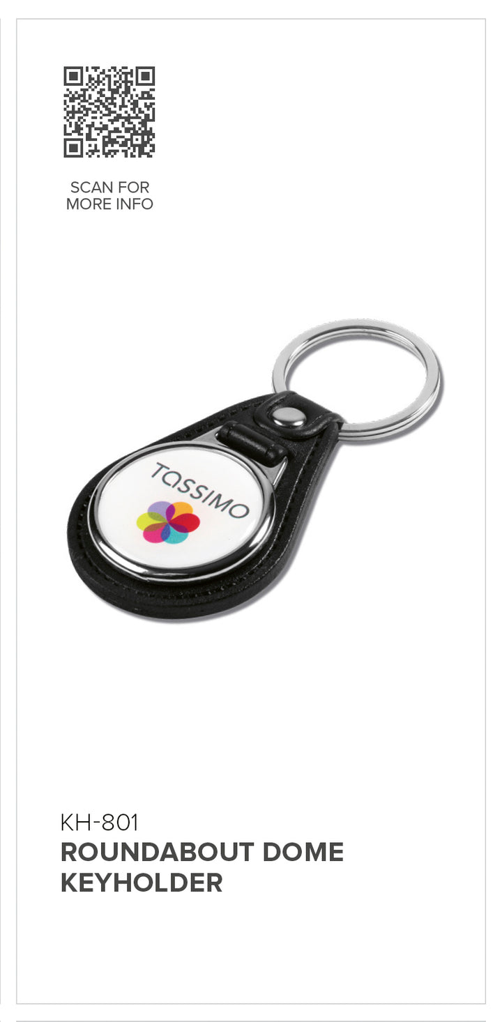 Altitude Roundabout Dome Keyholder | Custom Branded & Personalised Corporate Gifts | Just Brand