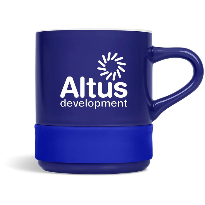 Blue Ceramic Coffee Mug - 320ml