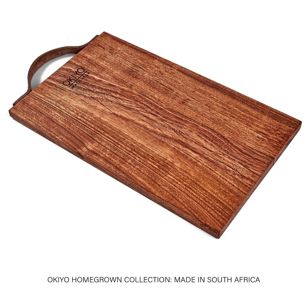 Okiyo Homegrown Large Hardwood Steak Board | Custom Branded & Personalised Executive Corporate Gift | Just Brand