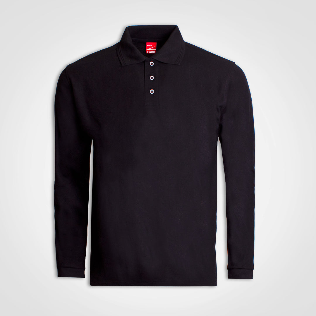 Long Sleeve Golfer  | Custom Branded Corporate Clothing | Just Brand