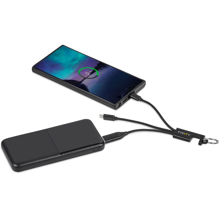 Altitude Furban 4-in-1 Charging Cable with Phone Stand