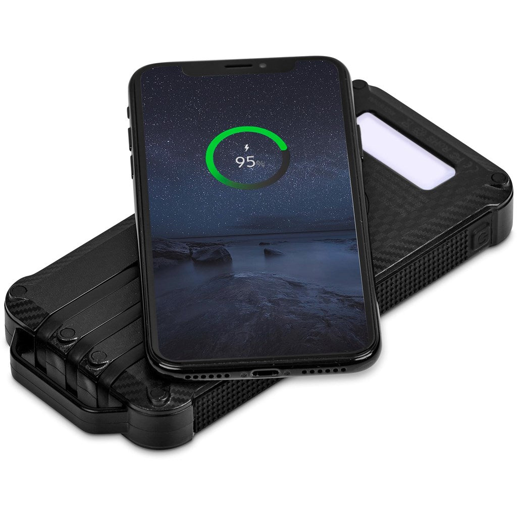 Swiss Cougar Havana Wireless Charging Solar Power Bank - 10 000mAh