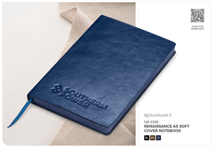 Renaissance A5 Soft Cover Notebook