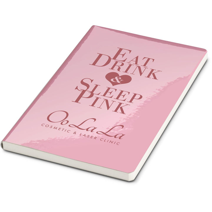 Reflections A5 Soft Cover Notebook - Pink