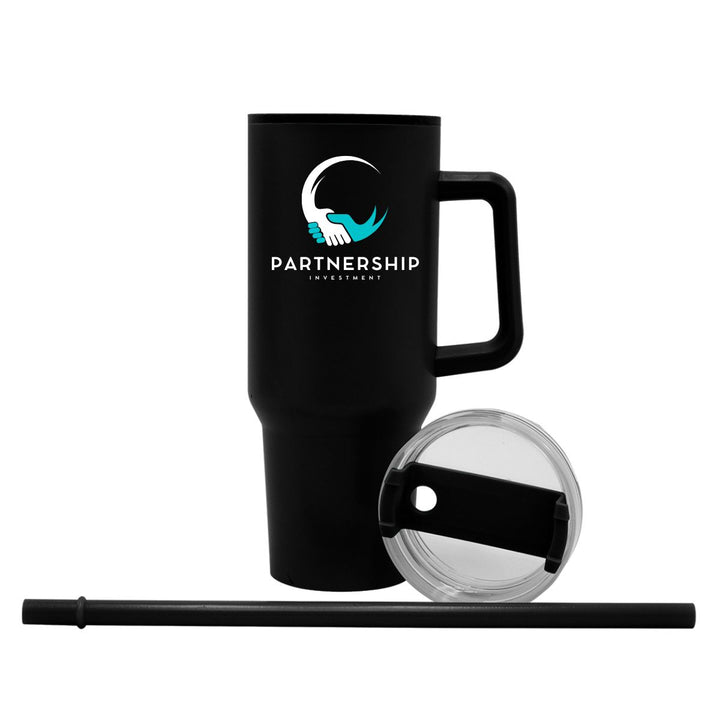 1200ml Polypropylene Enduro Mug - Black