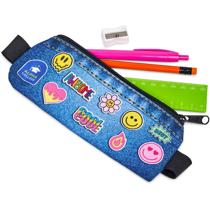 Hoppla Lagoon Polyester Pencil Case To Fit Over An A5 Notebook