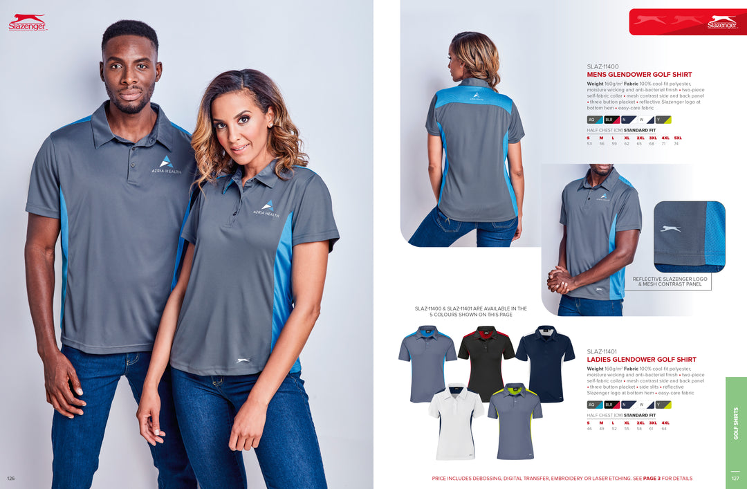 Ladies Glendower Golf Shirt | Corporate Clothing | Just Brand