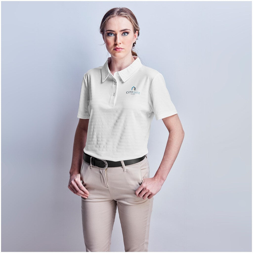 Ladies Riviera Golf Shirt | Custom Branded & Personalised Corporate Clothing | Just Brand