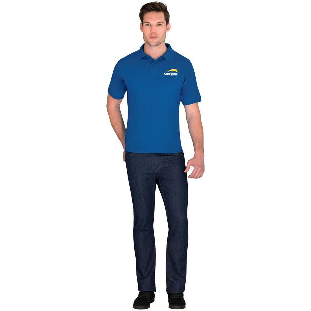 Mens Crest Golf Shirt | Custom Branded & Personalised Corporate Clothing | Just Brand