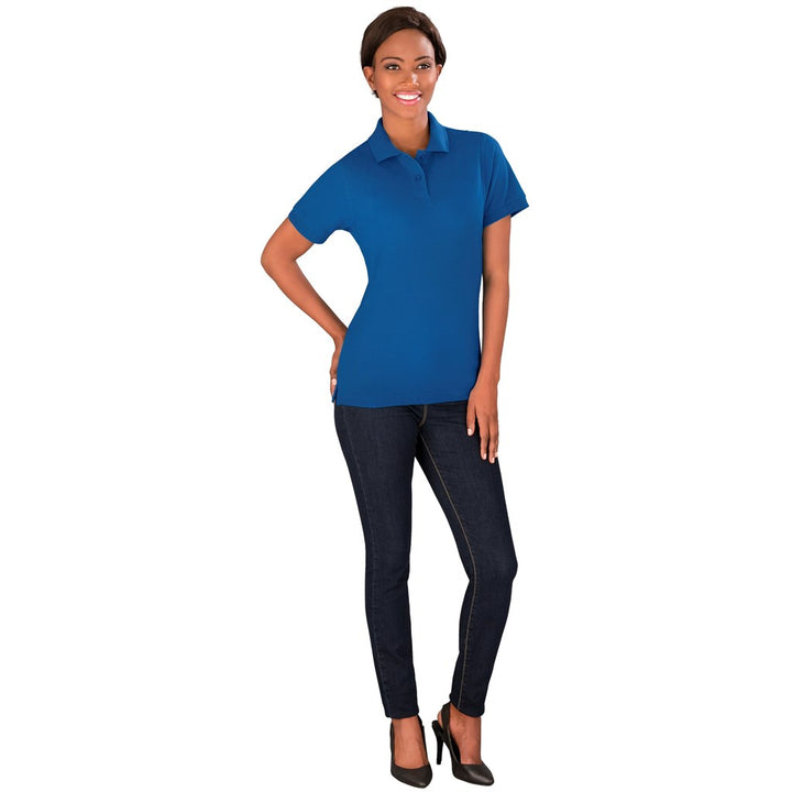 Ladies Crest Golf Shirt | Custom Branded & Personalised Corporate Clothing | Just Brand