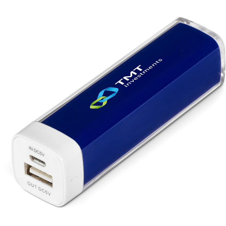 Omega Power Bank - 2,200mAh - Blue