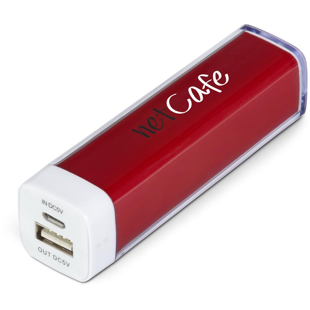 Omega Power Bank - 2,200mAh - Red