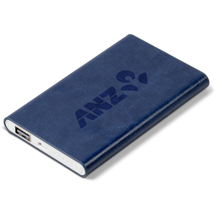 Renaissance Slim Power Bank - 4,000mAh - Navy