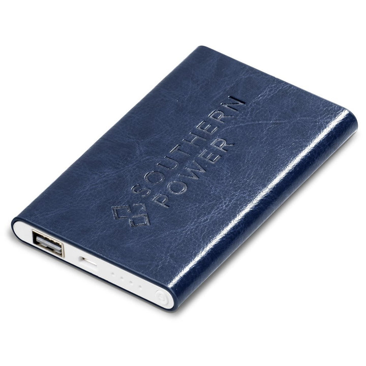 Renaissance Slim Power Bank - 4,000mAh - Navy