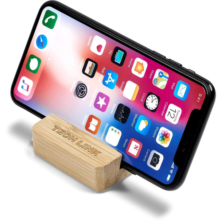 Okiyo Shinpura Bamboo Phone & Tablet Stand