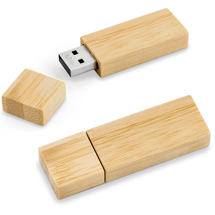 Okiyo Komorebi Bamboo Flash Drive - 16GB