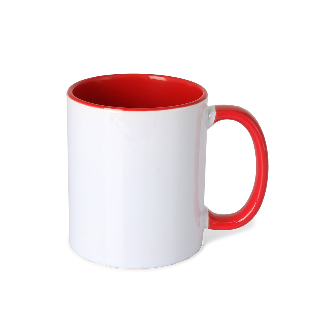 Two Tone Mug image | custom branded sublimation mugs | Just Brand