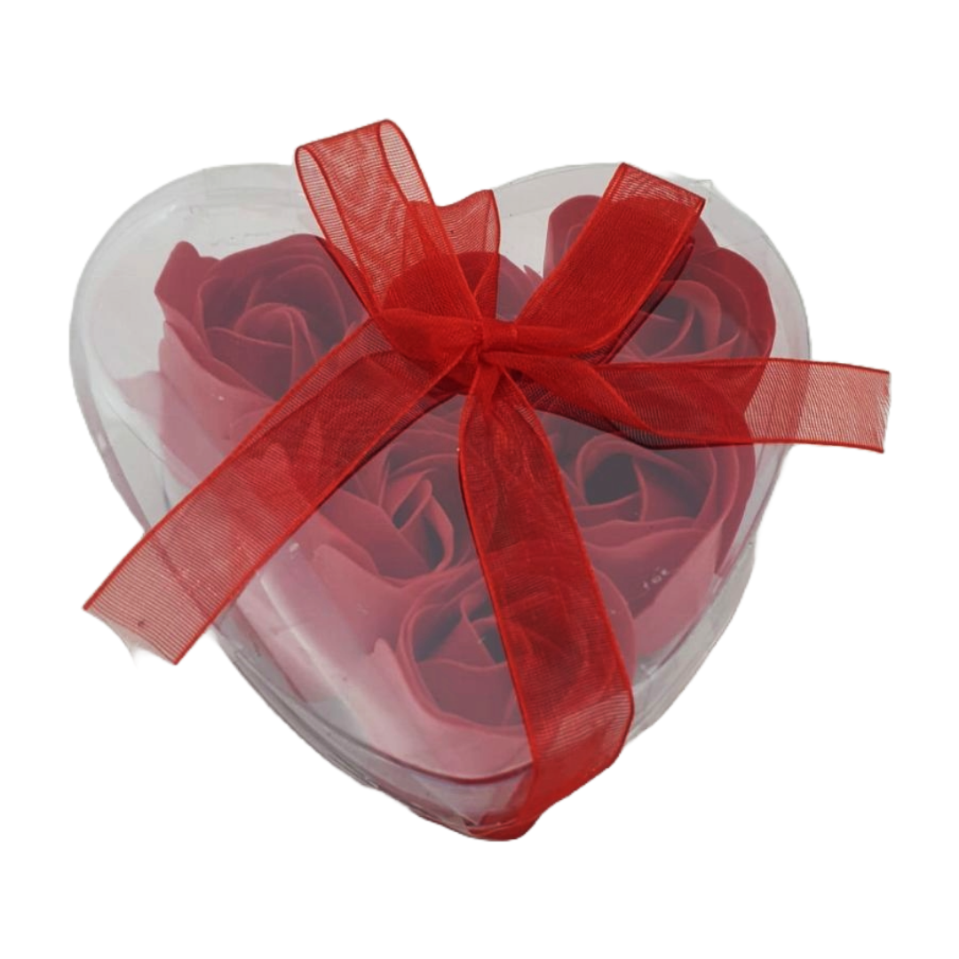 Soap Rose Bud Heart-Gifting Occasions-corporate valentines day gifts | valentine's day gifts for employees