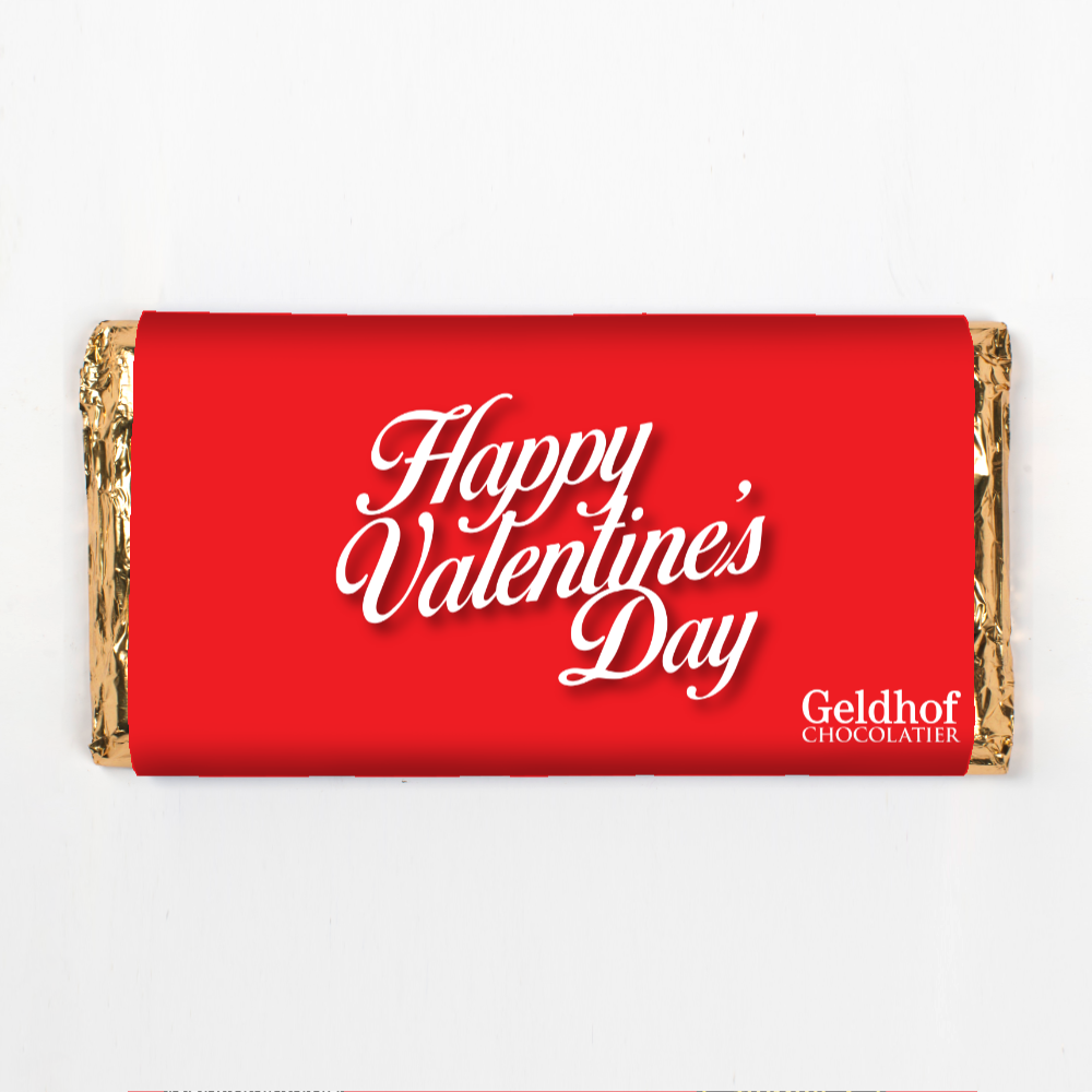 Happy Valentine’s Day (90g slab)-Gifting Occasions-corporate valentines day gifts | valentine's day gifts for employees