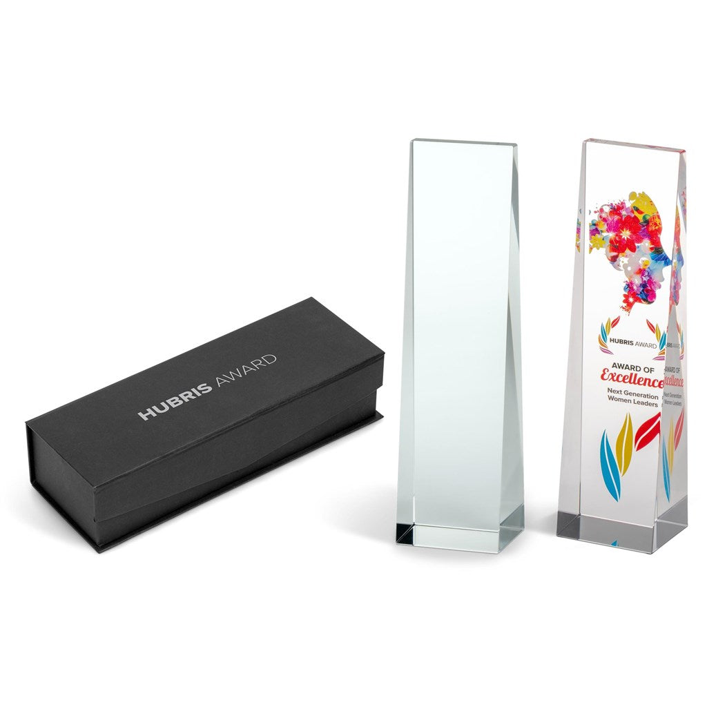 Hubris Award | Custom Corporate Awards & Trophies | Corporate Gifts | Just Brand