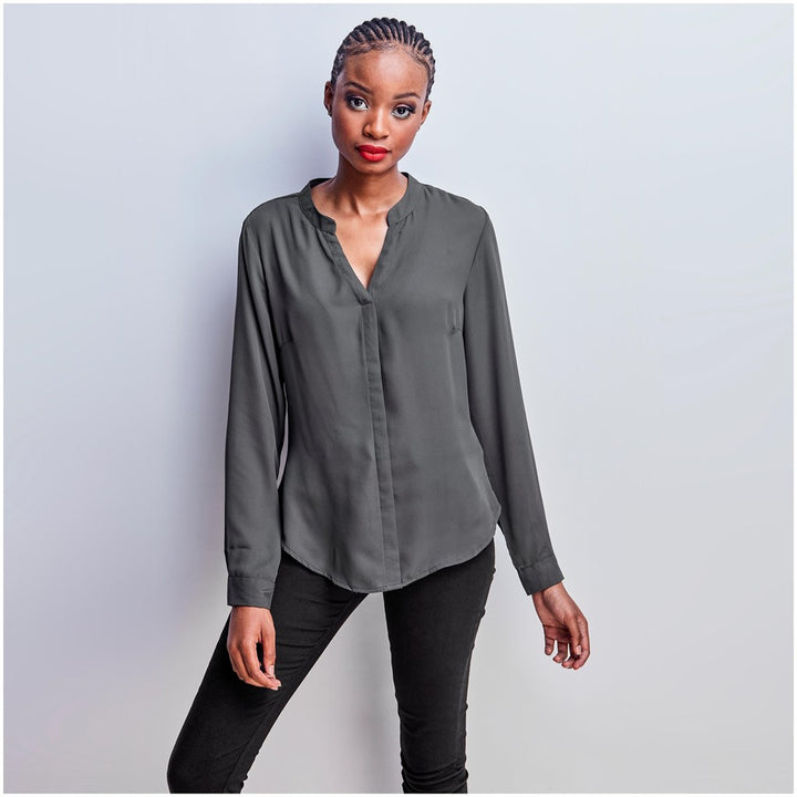 Ladies Long Sleeve Ava Blouse