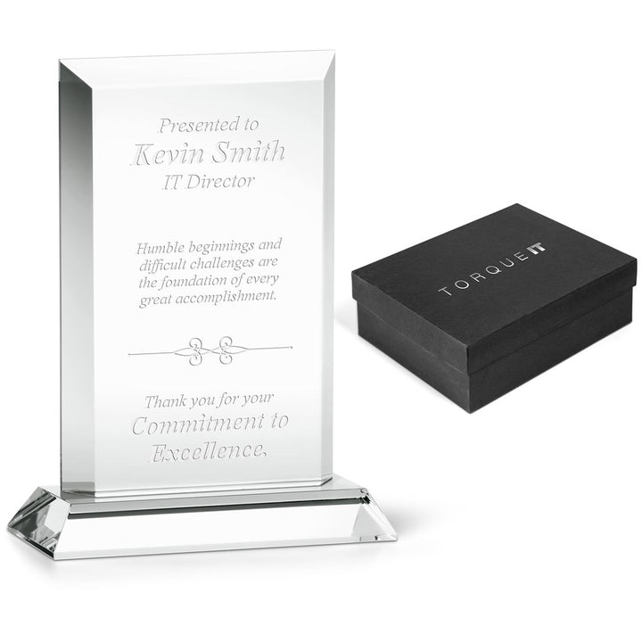 Prestige Award | Custom Corporate Awards & Trophies | Corporate Gifts | Just Brand