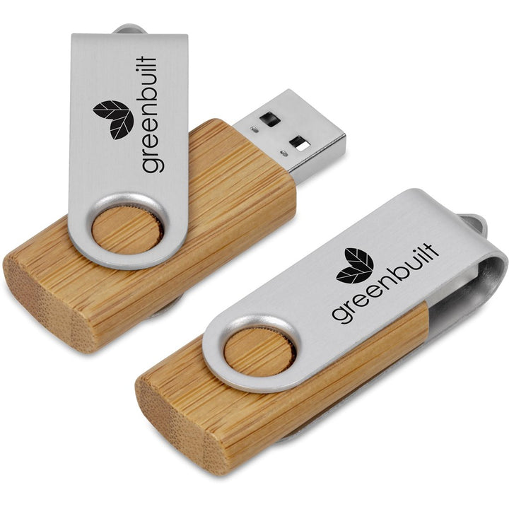 Okiyo Shimasu Bamboo Flash Drive - 8GB