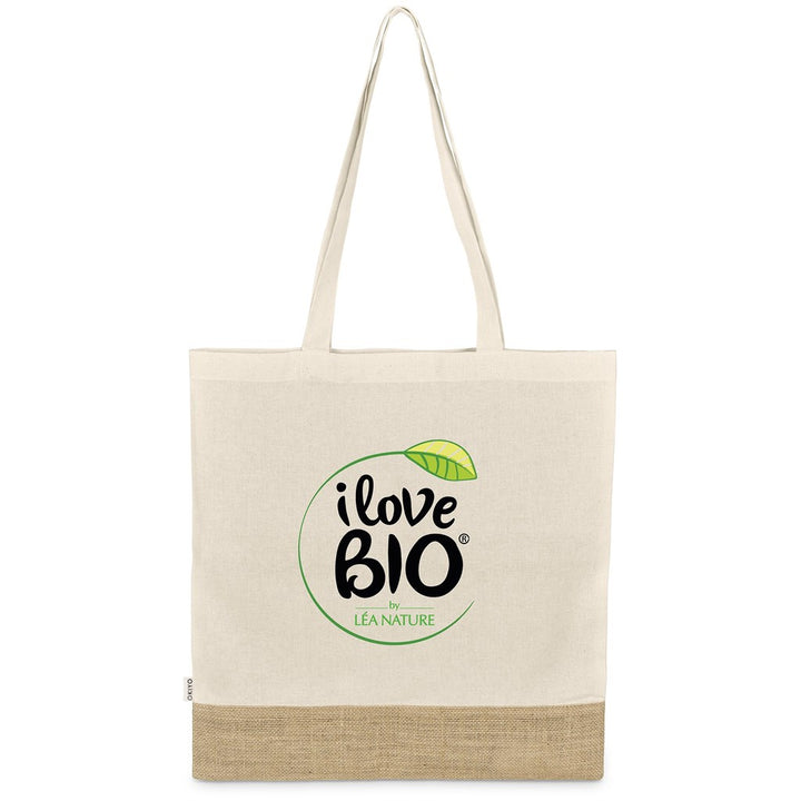 Okiyo Bijin Jute & Cotton | Custom Branded & Personalised Shopper Bag | Just Brand