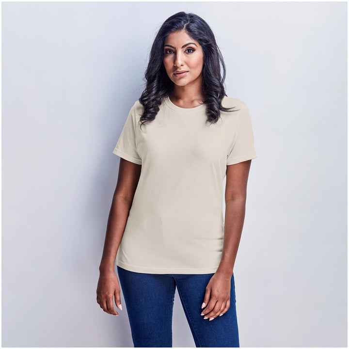 Ladies Okiyo Organic T-Shirt | Personalised & Custom Branded Corporate Clothing | Just Brand